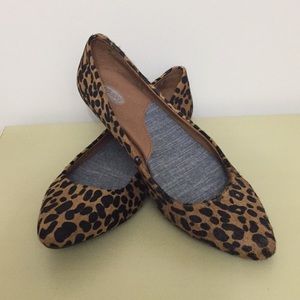 Women’s Leopard Print Dr. Scholl’s Flats Size 9M